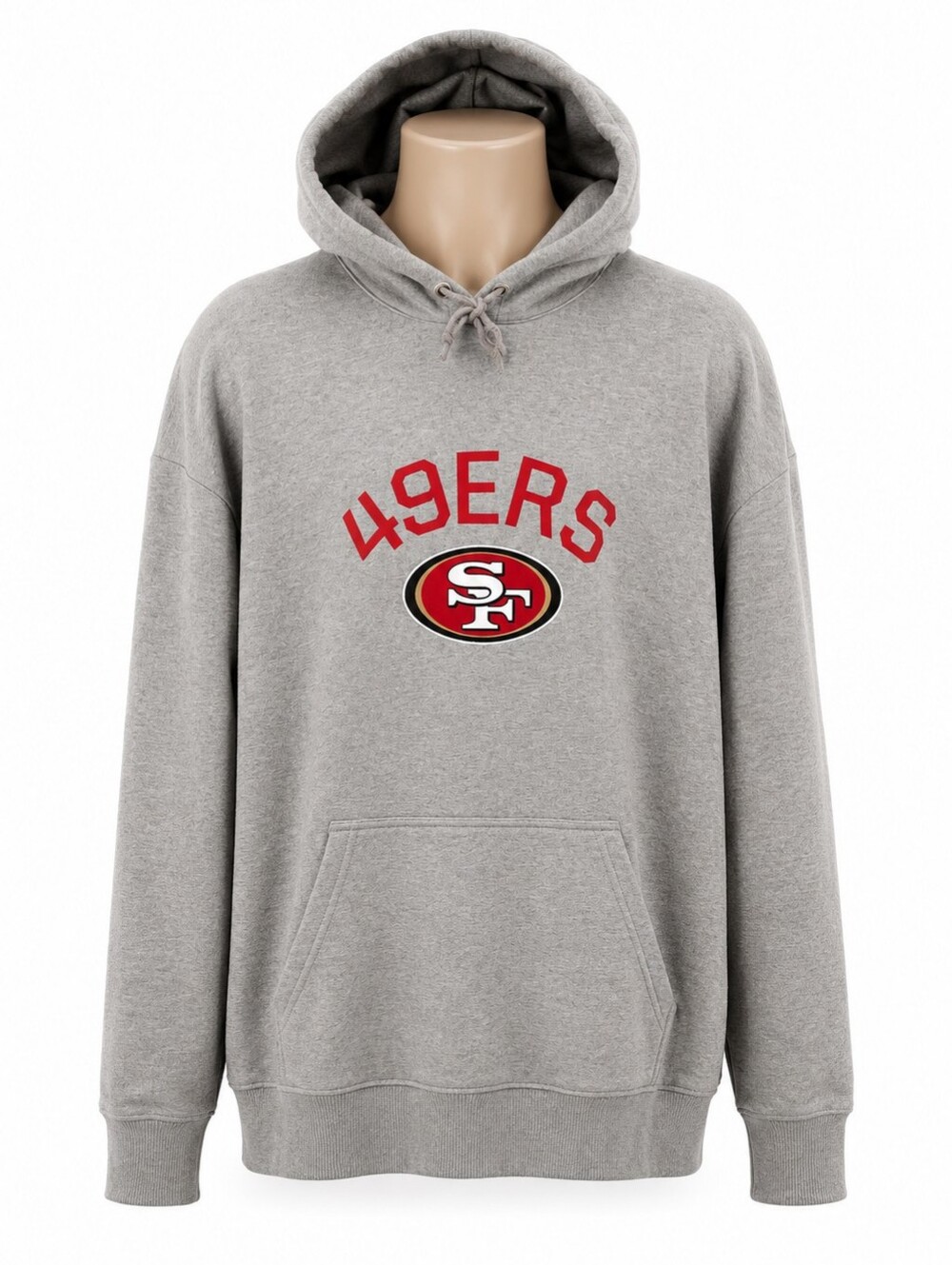 Nike NFL San Francisco 49ers Football Men's Gray Training Hoodie Sz XL Casual